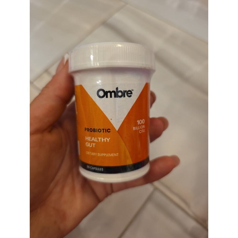 Ombre Probiotic Healthy Gut 60 Caps 100 Billion CFU New Sealed